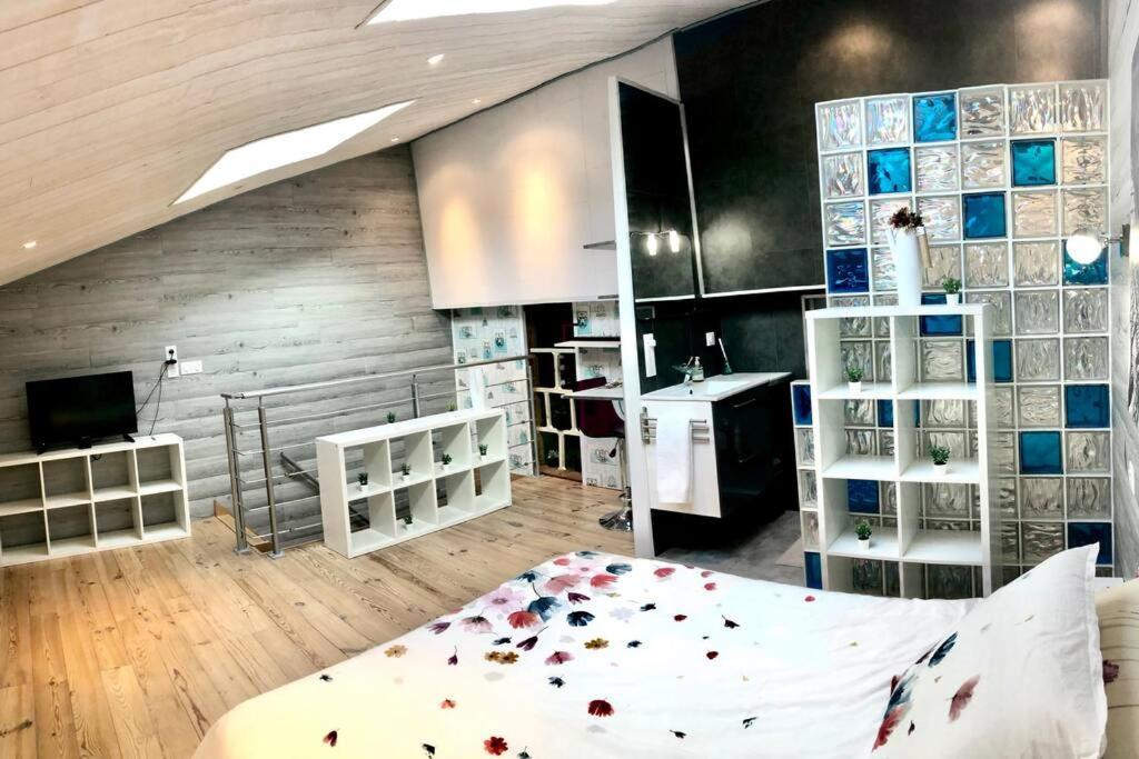 Апартаменты Duplex Atypique 20' De Toulouse Leguevin Экстерьер фото